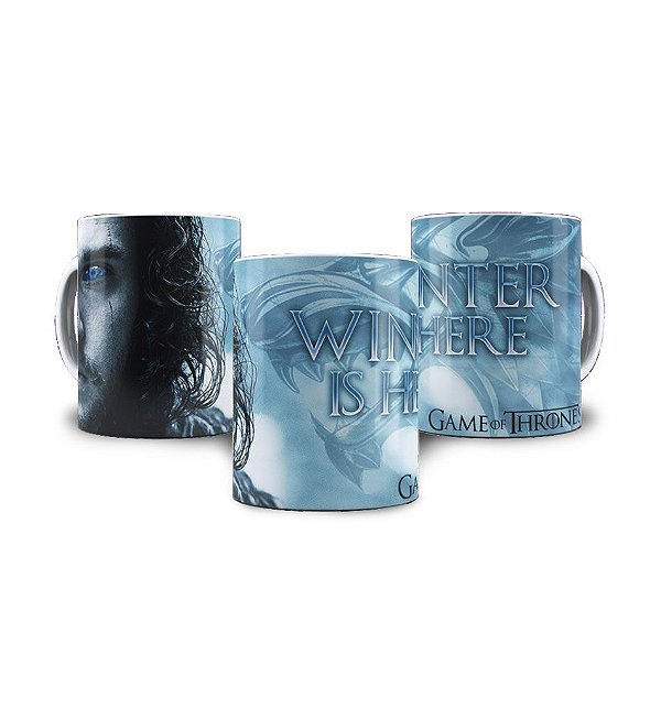 Caneca Game of Thrones – Winter is Here