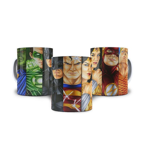 Caneca Liga da Justiça 4