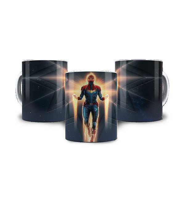 Caneca Capitã Marvel