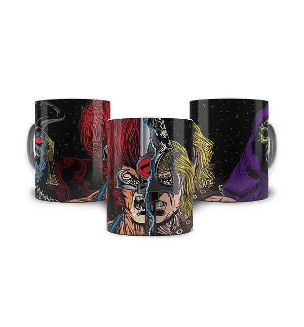 Caneca Thundercats x He-Man