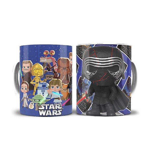 Caneca Star Wars – Kylo Ren Funko