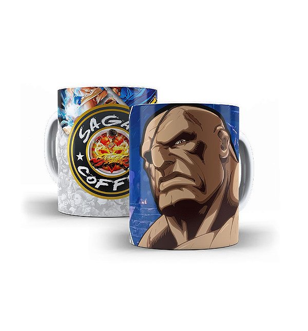 Caneca Street Fighter – Sagat Coffee