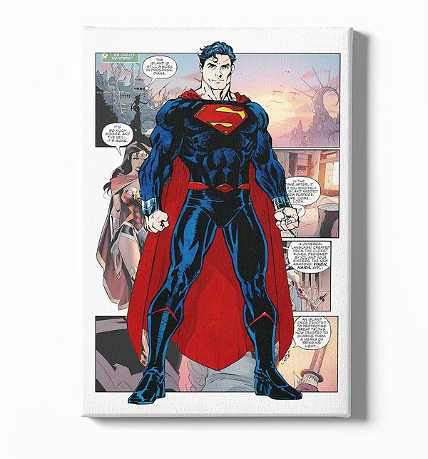 Poster Superman Quadrinhos