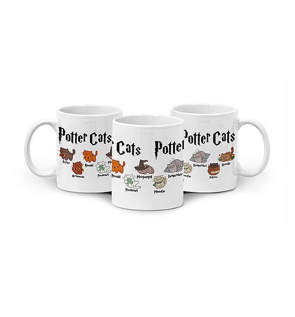 Caneca Harry Potter – Potter Cats