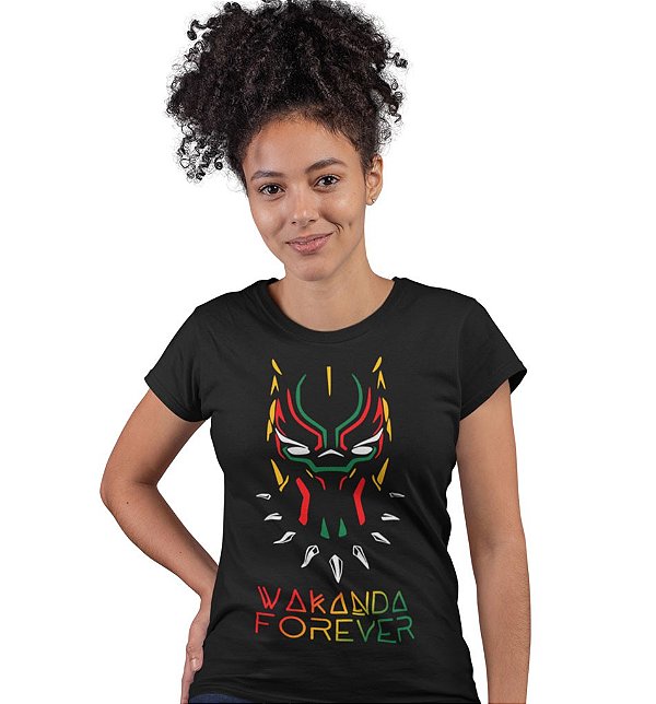 Camiseta Pantera Negra – Wakanda Forever