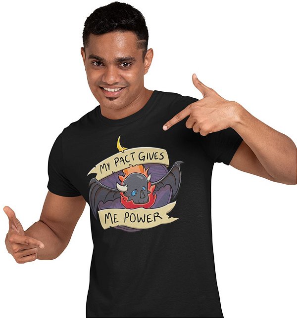 Camiseta Dungeons & Dragons – My Pact Gives Me Power