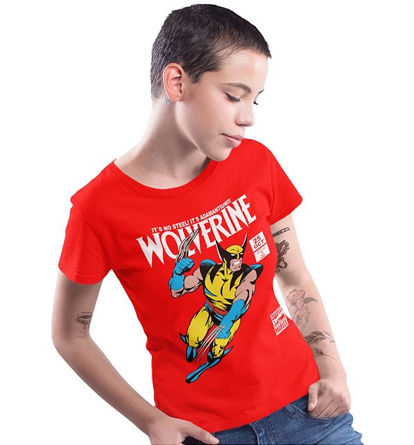 Camiseta X-Men – Wolverine Garras de Adamantium