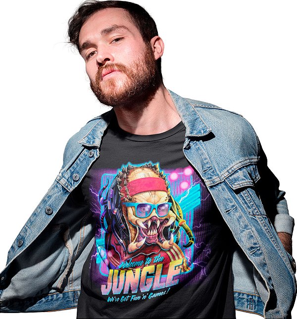 Camiseta Predador - Welcome to The Jungle!
