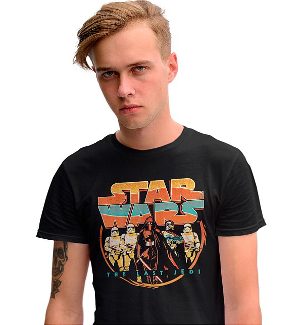 Camiseta Star Wars – The Last Jedi Vintage