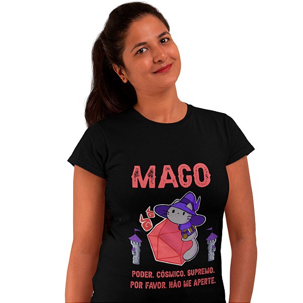 Camiseta Dungeons & Dragons – Gato Mago