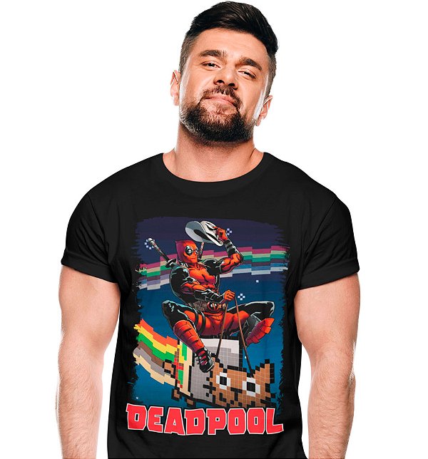Camiseta Crazy Deadpool