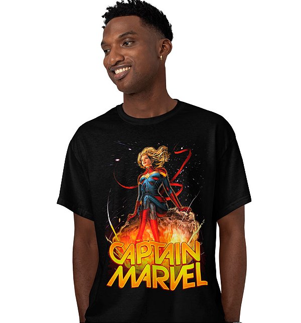 Camiseta Vingadores – Capitã Marvel