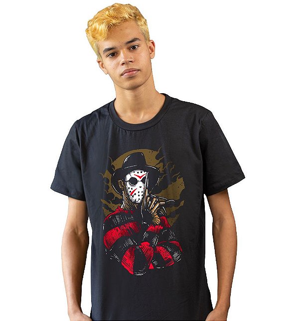 Camiseta Freddy X Jason