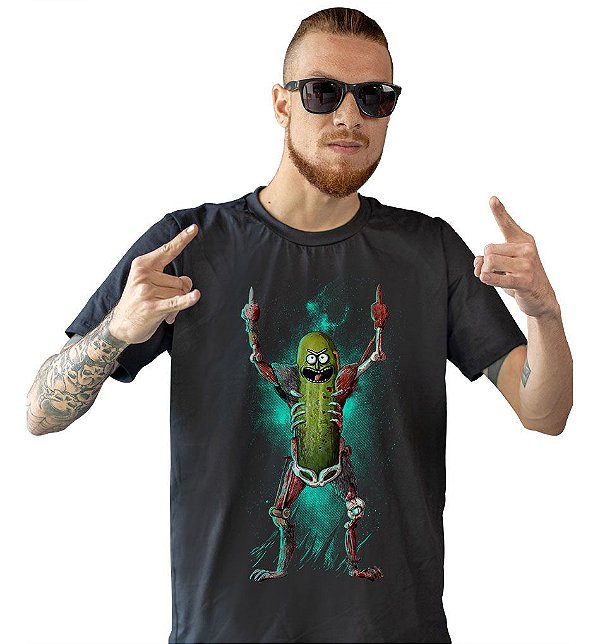 Camiseta Rick and Morty - Pickle Rick