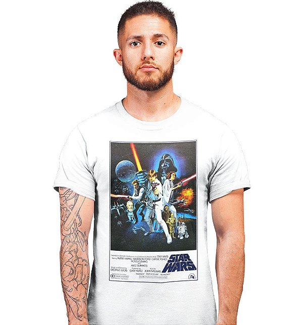 Camiseta Star Wars Ep. IV - Uma Nova Esperança