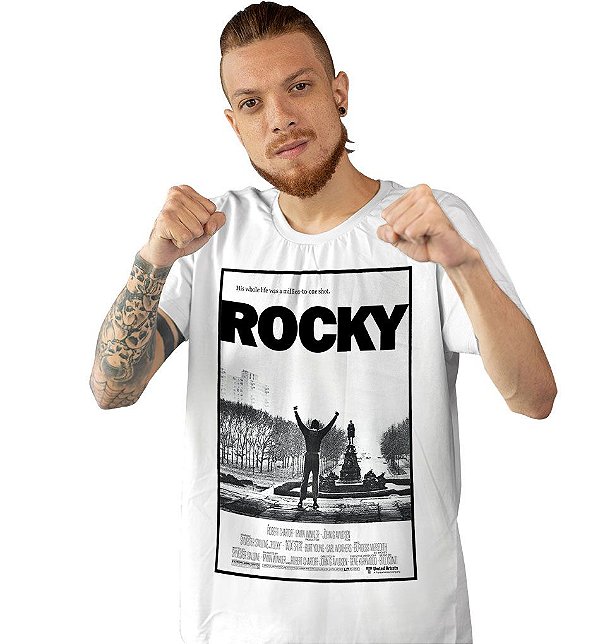 Camiseta Rocky, Um Lutador