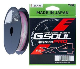 Linha Multifilamento G-soul X4 150m - Escolha Bitola