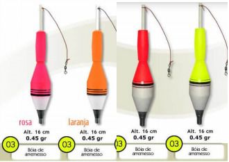 Bóia arremesso Torpedo Bóias Barão 45g