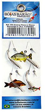 Anzol P/ Pesca C/ Massa Maruseigo - Escolha o Tamanho