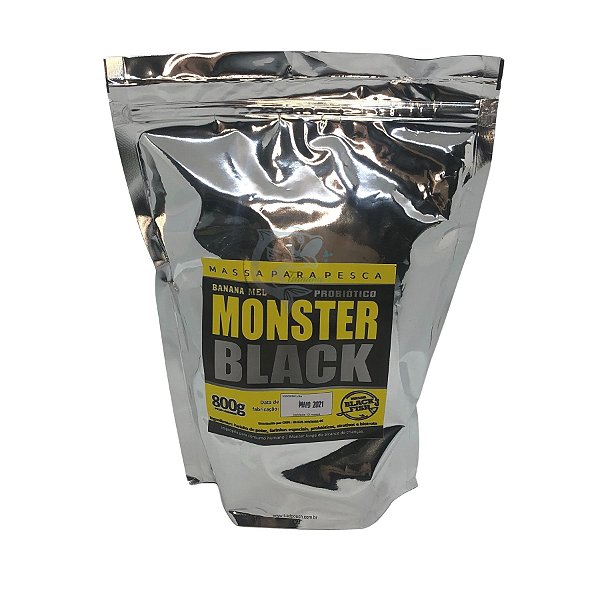 Massa Monster Black Fish 800g - Escolha o Sabor