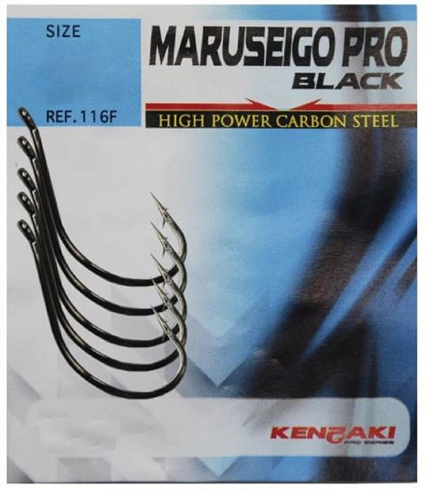 Anzol Kezaki Maruseigo Pro Black - Escolha o Tamanho