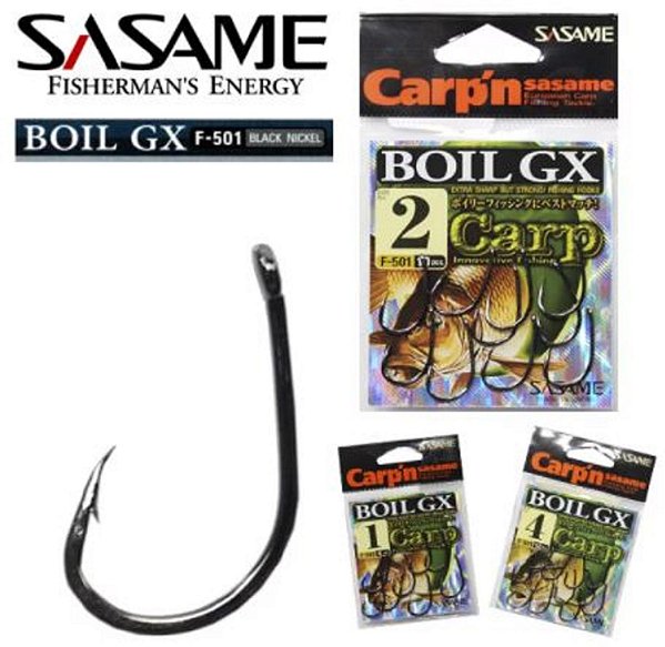 Anzol Sasame Boil GX F501 - Escolha o Tamanho