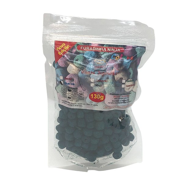 Furadinha Massa Japonesa Ninja Colors  - Escolha o Sabor