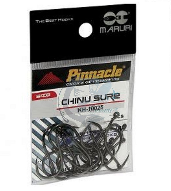 Anzol Maruri Pinnacle Chinu Sure - Escolha o Tamanho