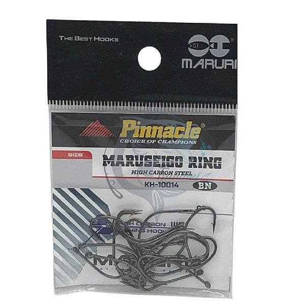 Anzol Maruri Pinnacle Maruseigo Black - Escolha o Tamanho (cart. menor)