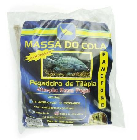 Massa do Cola Pegadeira de Tilapia 500gr