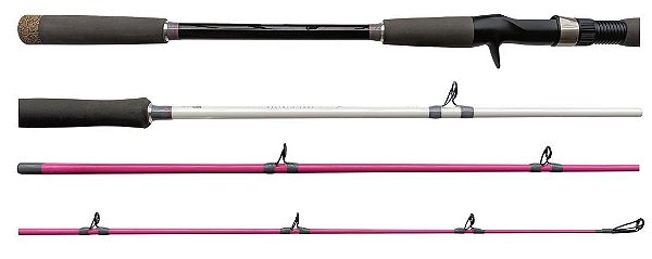 Vara de Carretilha Lumis Tamba Carbon Ladies 30-60lb 2p - 2,40m