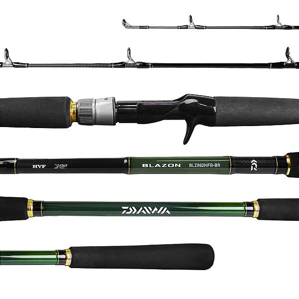 VARA Carretilha BLAZON 20-50lb 2,40/2,70m 2 partes- Daiwa