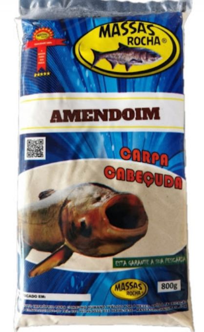 Massa Rocha  Carpa Cabeçuda 800G - Escolha o Sabor