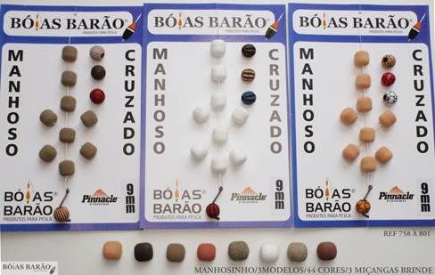 Manhoso Bóias Barão - Escolha Modelo - 3 Miçangas extras