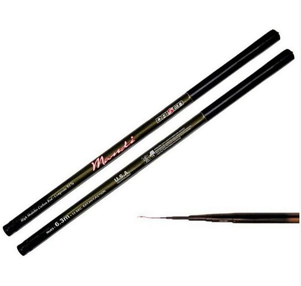 VARA MANDI DAISEN telesc. carbono - Escolha Tamanho