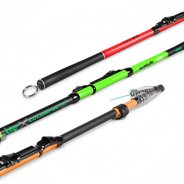 Vara Joker Colorful 2,40m Ultralight Maruri - LANÇAMENTO 2023