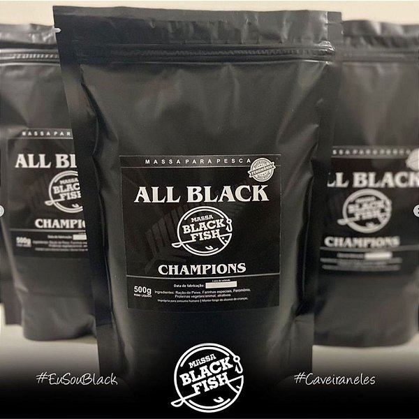 Massa Black Fish ALL BLACK CHAMPIONS 500g