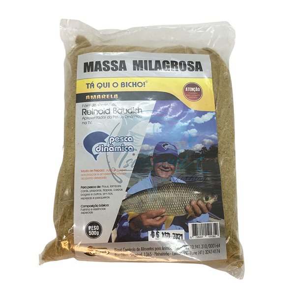 Massa Biguá Milagrosa Amarela 500g