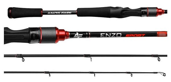 Vara de Carretilha Albatroz Enzo Sports 5'6 6-10lb Inteiriça