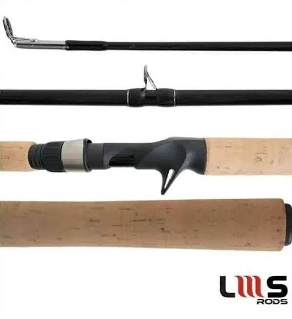 Vara Carretilha Infinity 20-50lb IM6 2,40m 2 Partes Black color