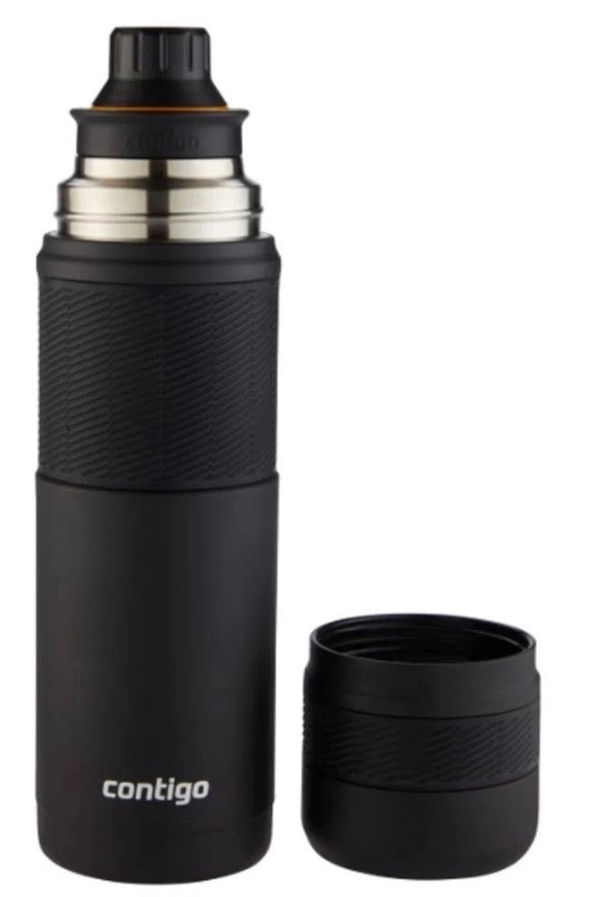 GARRAFA TERMICA CONTIGO INOX 739 ML - PRETO