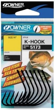 ANZOL OWNER K HOOK 5173 - Escolha o Tamanho