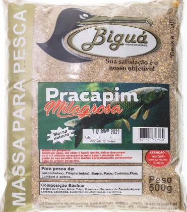 MASSA PRACAPIM MILAGROSA 500G