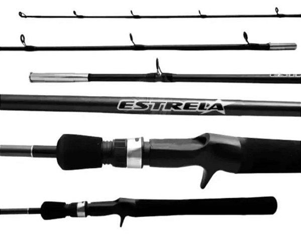 VARA MS ESTRELA EJF-C562M CARRETILHA - 10-20lbs