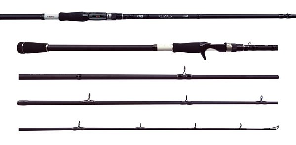 Vara de Carretilha Lumis Crank 30-60Lb 2 Partes - Escolha o Tamanho