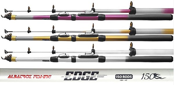 VARA TELESCÓPICA ALBATROZ EDGE SPIN - 2,40M