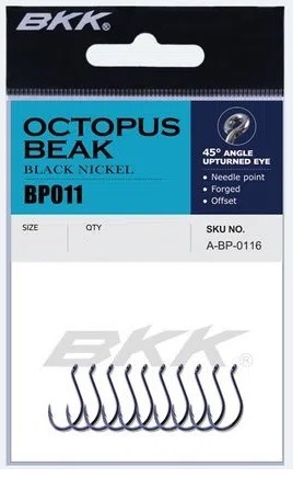 ANZOL BKK OCTOPUS BEAK - ESCOLHA O TAMANHO