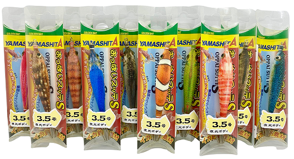 ZANGARILHO YAMASHITA 9,5CM 3G L OPPAI SUTTE S 3.5-2 LOSS- ESCOLHA A COR