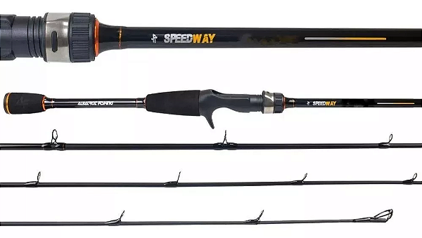 Vara Carretilha Speedway 6-10 Lbs 1,98m Albatroz - Inteiriça