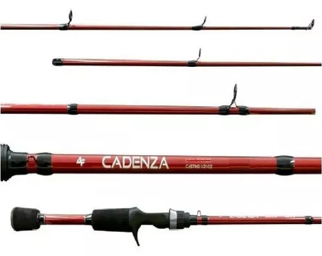 Vara Carretilha Cadenza C602 8-17lbs 1,80m 2p Albatroz